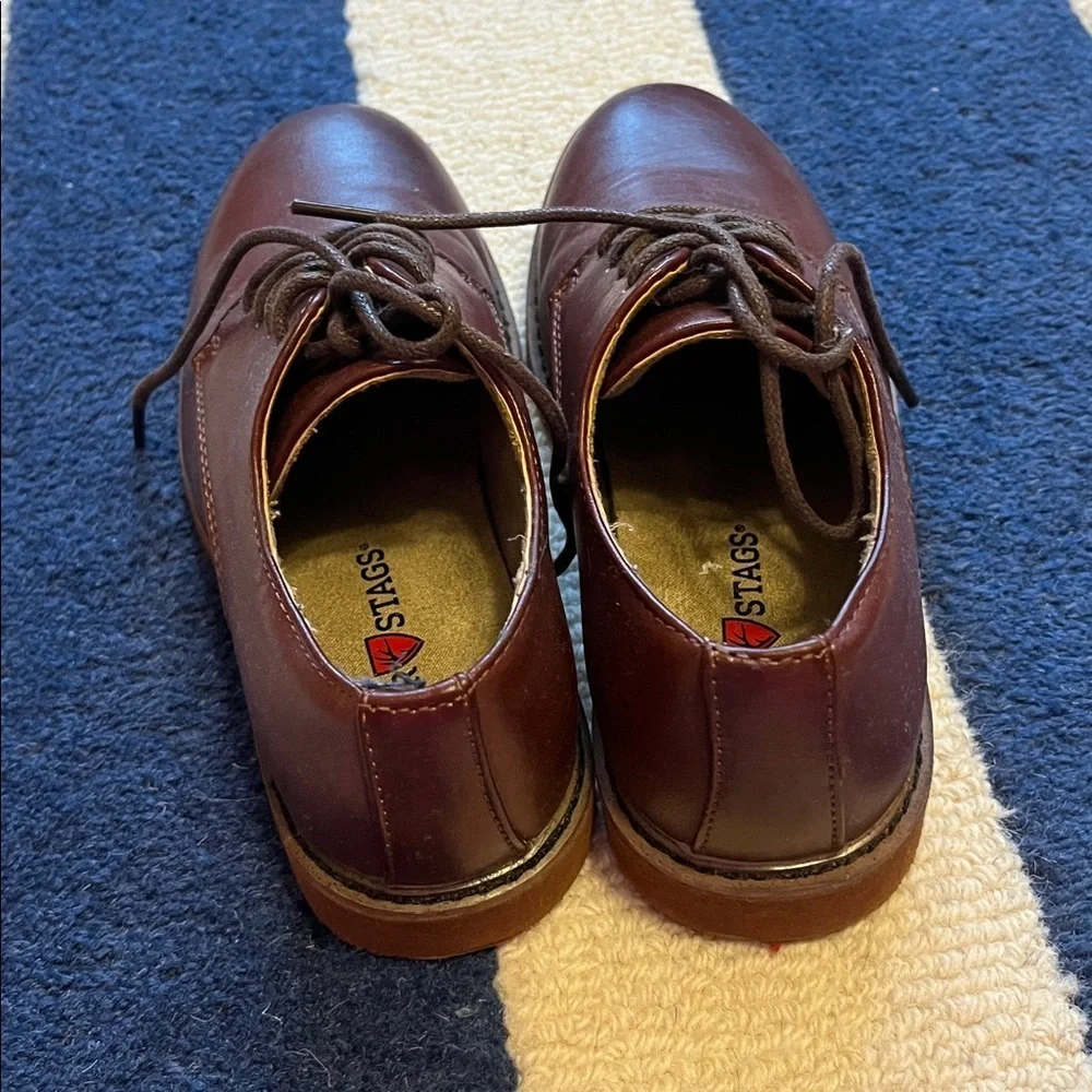 Brown dress shoes